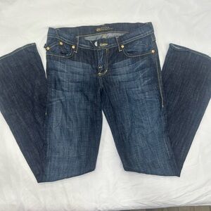 Rock & Republic Women's Jeans Size 29 X 33  Dark Wash Boot Cut 5 pocket